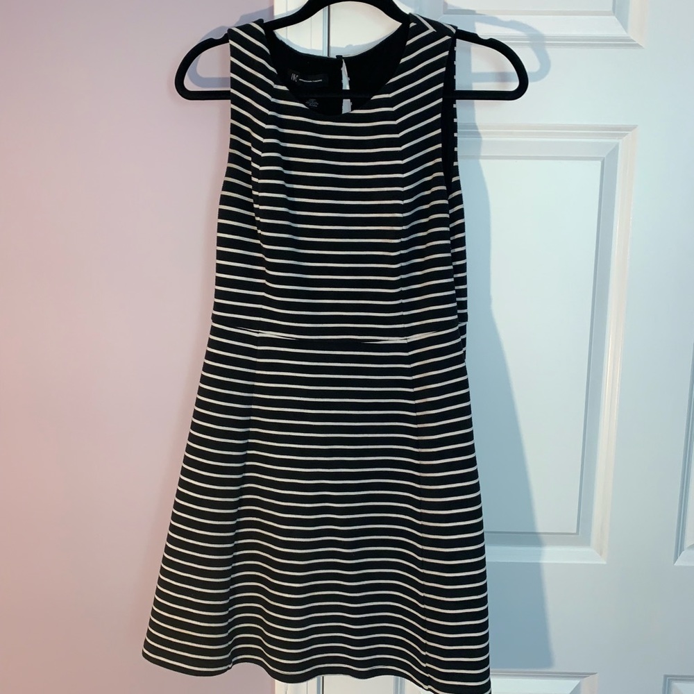 INC fit and flare dress